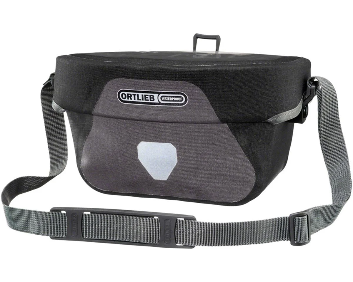 Ortlieb Ultimate Six Plus Handlebar Bag (Black) (5L)